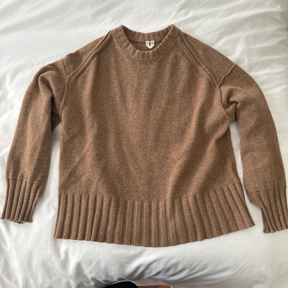 Arket Camel Wool Sweater - Picture 1 of 2
